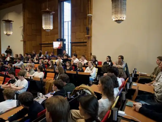 Full auditorium